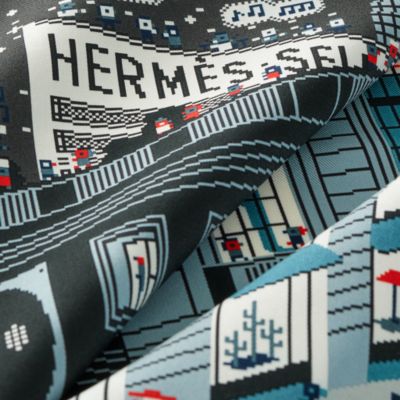 ポケットチーフ - グレー - メンズ, ネクタイ・スカーフ